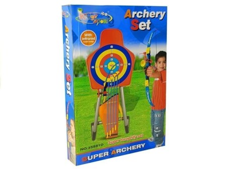 Zestaw łuczniczy Tarcza + Łuk Kołczan 4 Strzały LEAN Toys Zestaw łuczniczy Tarcza + Łuk Kołczan 4 Strzały LEAN Toys
