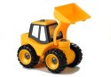 Żółta Koparka Do Rozkręcania + Wkrętarka LEAN Toys