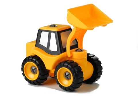 Żółta Koparka Do Rozkręcania + Wkrętarka LEAN Toys Żółta Koparka Do Rozkręcania + Wkrętarka LEAN Toys
