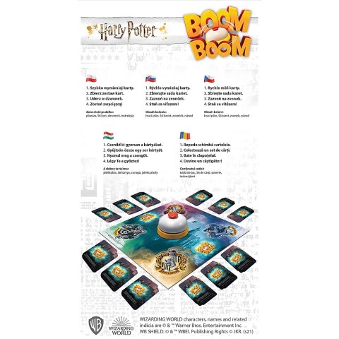 Gra zręcznościowa Boom Boom Harry Potter Trefl 02199 Trefl Gry