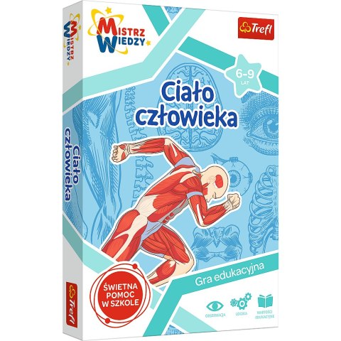 Gra dla dzieci Ciało człowieka Mistrz Wiedzy Trefl 01957 Trefl Gry