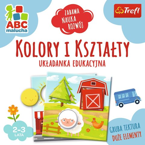 Gra edukacyjna dla dzieci Kolory i kształty ABC Malucha Trefl 01939 Trefl Gry