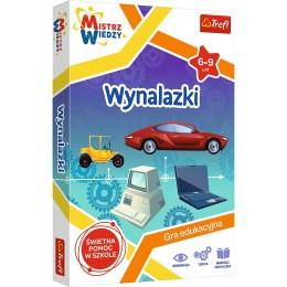 Gra dla dzieci Wynalazki Mistrz Wiedzy Trefl 01958 Trefl Gry