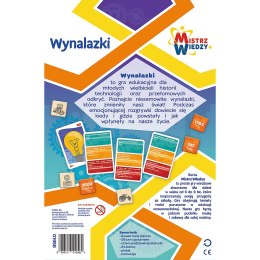 Gra dla dzieci Wynalazki Mistrz Wiedzy Trefl 01958 Trefl Gry