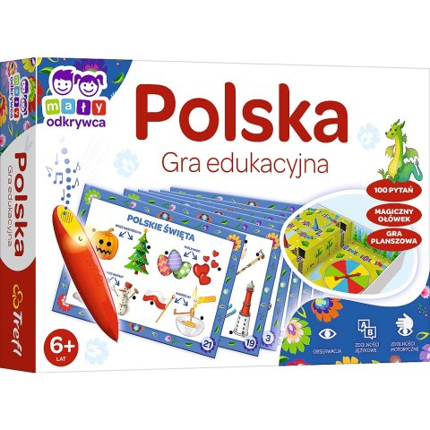 Gra Edukacyjna Magiczny ołówek Polska Trefl 02114 Trefl Gry