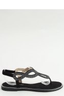 Sandał SANDAŁKI JAPONKI CZARNE 6170 BLACK - Inello Inello