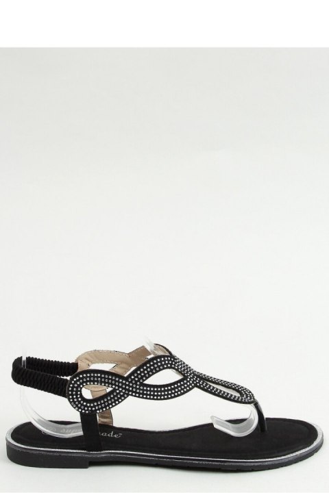 Sandał SANDAŁKI JAPONKI CZARNE 6170 BLACK - Inello Inello