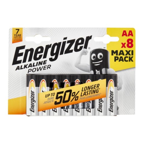 Bateria alkaliczna Energizer Alkaline Power AA / LR6 - 8 sztuk (blister) Energizer
