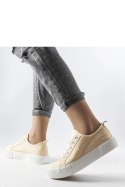 Beżowe trampki Lee Cooper LCW-23-31-1808L - Solea Solea