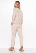 Spodnie Komplet Model M738 Light Beige - Makadamia Makadamia
