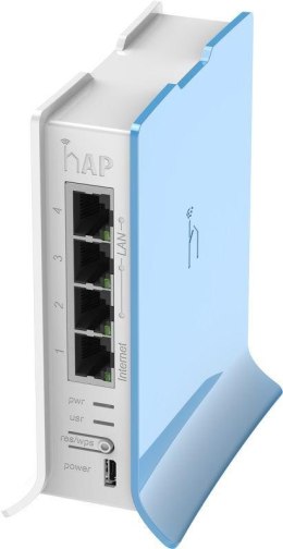 Access Point MikroTik hAP lite (650MHz CPU) 32MB RAM, 4x LAN, 2.4GHz 802.11b/g/n, RouterOS L4 MIKRO TIK