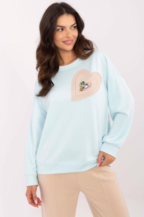Bluza Damska Model DHJ-BL-20322.72 Light Blue - Italy Moda Italy Moda