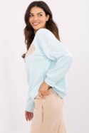 Bluza Damska Model DHJ-BL-20322.72 Light Blue - Italy Moda Italy Moda