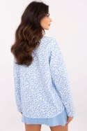 Bluzka Model MI-BZ-391739.34 White/Blue - Italy Moda Italy Moda