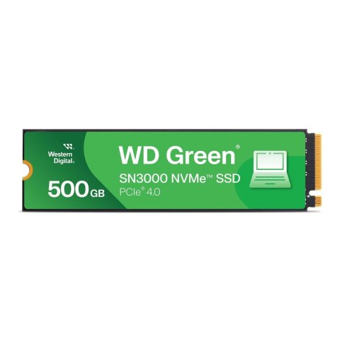 Dysk SSD WD Green SN3000 500GB M.2 2280 NVMe (5000/4100 MB/s) WDS500G4G0E Sandisk