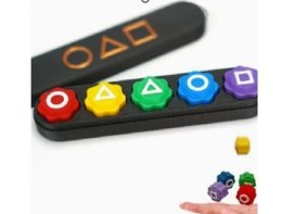 Gonggi - Kości Squid Game w podłużnym pudełku LEAN Toys