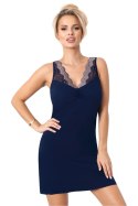 Koszulka nocna Koszula Nocna Model Olimpia II Dark Blue - Donna Donna