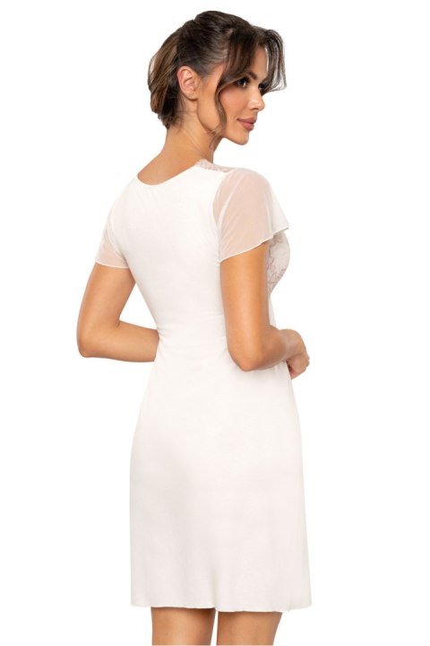 Koszulka nocna Koszula Nocna Model Perla Ecru - Donna Donna