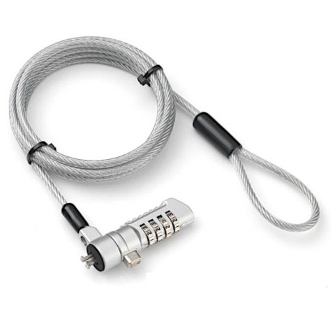 Linka zabezpieczająca do notebooka Techly Nano Slot 1,8m Techly