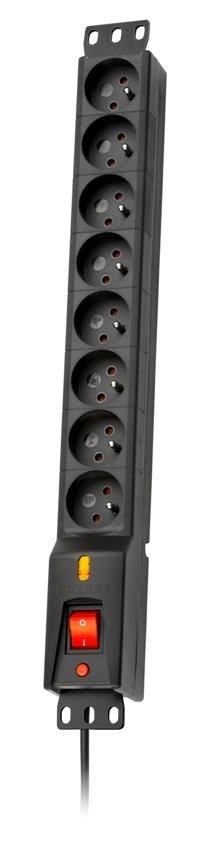 Listwa zasilająca Lestar LXARM 810 3L G-A K.:CZ 1,5M 19"PDU Lestar