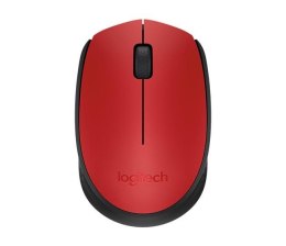 Mysz bezprzewodowa Logitech M171 optyczna czerwona Logitech