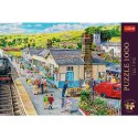 Puzzle - 1000 Premium Plus - Tea Time: Dworzec kolejowy - Trefl 10810 Trefl Puzzle