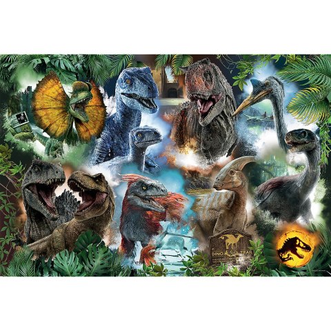 Puzzle - 300 - Ulubione dinozaury - Universal Jurassic World - Trefl 23013 Trefl Puzzle Puzzle - 300 - Ulubione dinozaury - Universal Jurassic World - Trefl 23013 Trefl Puzzle