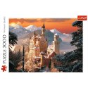 Puzzle - 3000 - Zimowy Zamek Neuschwanstein - Trefl 33025 Trefl Puzzle