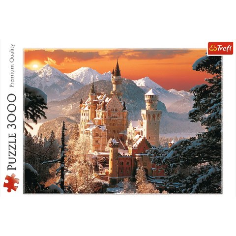 Puzzle - 3000 - Zimowy Zamek Neuschwanstein - Trefl 33025 Trefl Puzzle Puzzle - 3000 - Zimowy Zamek Neuschwanstein - Trefl 33025 Trefl Puzzle