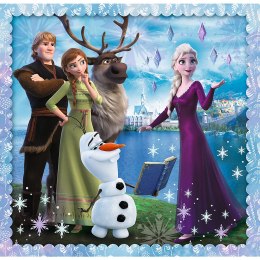 Puzzle - 3w1 (20, 36, 50) - Kraina Lodu II - Magiczna opowieść - Trefl 34853 Trefl Puzzle