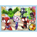 Puzzle - 4w1 (12, 15, 20, 24) - Ekipa Spiday"a - Trefl 34611 Trefl Puzzle