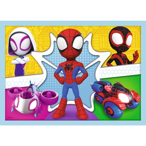 Puzzle - 4w1 (12, 15, 20, 24) - Ekipa Spiday"a - Trefl 34611 Trefl Puzzle Puzzle - 4w1 (12, 15, 20, 24) - Ekipa Spiday"a - Trefl 34611 Trefl Puzzle