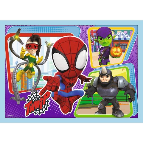 Puzzle - 4w1 (12, 15, 20, 24) - Ekipa Spiday"a - Trefl 34611 Trefl Puzzle Puzzle - 4w1 (12, 15, 20, 24) - Ekipa Spiday"a - Trefl 34611 Trefl Puzzle