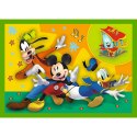 Puzzle - 4w1 (12, 15, 20, 24) - Wśród przyjaciół - Myszka Miki - Trefl 34616 Trefl Puzzle