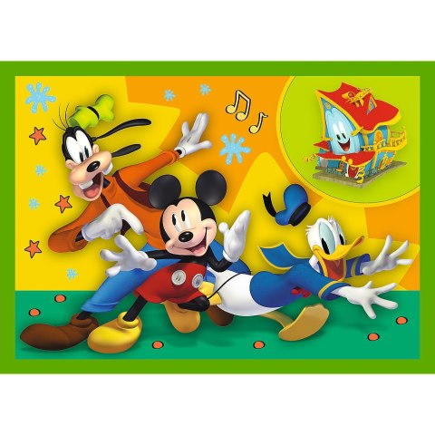 Puzzle - 4w1 (12, 15, 20, 24) - Wśród przyjaciół - Myszka Miki - Trefl 34616 Trefl Puzzle Puzzle - 4w1 (12, 15, 20, 24) - Wśród przyjaciół - Myszka Miki - Trefl 34616 Trefl Puzzle