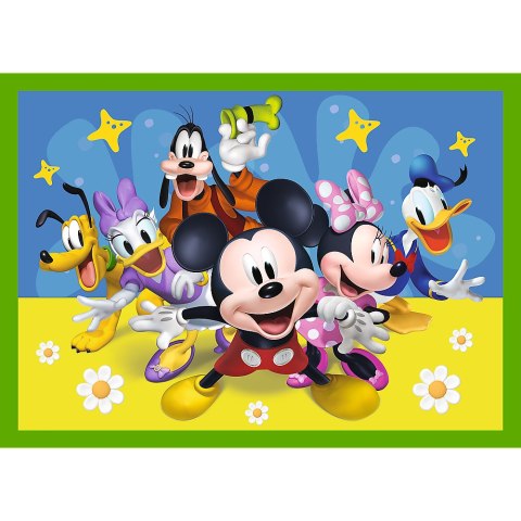 Puzzle - 4w1 (12, 15, 20, 24) - Wśród przyjaciół - Myszka Miki - Trefl 34616 Trefl Puzzle Puzzle - 4w1 (12, 15, 20, 24) - Wśród przyjaciół - Myszka Miki - Trefl 34616 Trefl Puzzle