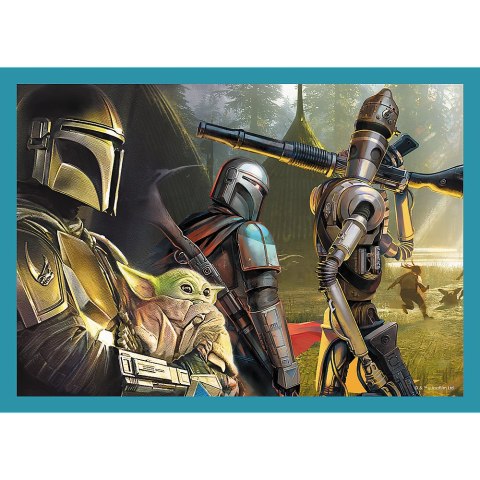 Puzzle - 4w1 (35, 48, 54, 70) - Mandalorian - Star Wars - Trefl 34397 Trefl Puzzle Puzzle - 4w1 (35, 48, 54, 70) - Mandalorian - Star Wars - Trefl 34397 Trefl Puzzle
