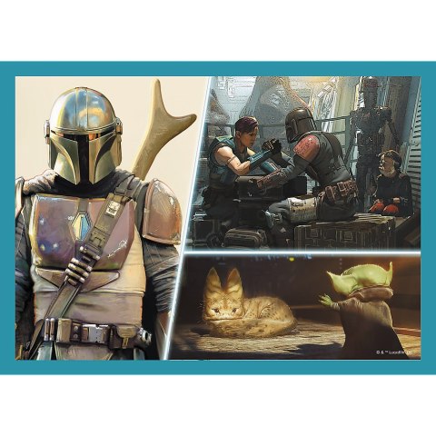 Puzzle - 4w1 (35, 48, 54, 70) - Mandalorian - Star Wars - Trefl 34397 Trefl Puzzle Puzzle - 4w1 (35, 48, 54, 70) - Mandalorian - Star Wars - Trefl 34397 Trefl Puzzle