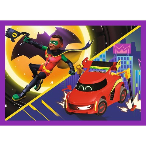 Puzzle - 4w1 (35, 48, 54, 70) - Poznaj Batwheels - Trefl 34658 Trefl Puzzle Puzzle - 4w1 (35, 48, 54, 70) - Poznaj Batwheels - Trefl 34658 Trefl Puzzle