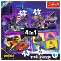 Puzzle - 4w1 (35, 48, 54, 70) - Poznaj Batwheels - Trefl 34658 Trefl Puzzle