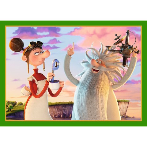 Puzzle - 4w1 (35, 48, 54, 70) - Świat Smoka Diplodoka - Trefl 34663 Trefl Puzzle Puzzle - 4w1 (35, 48, 54, 70) - Świat Smoka Diplodoka - Trefl 34663 Trefl Puzzle