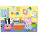 Puzzle - 4w1 (12,15, 20, 24) - Wspomnienia z wakacji - Świnka Peppa - Trefl 34359 Trefl Puzzle