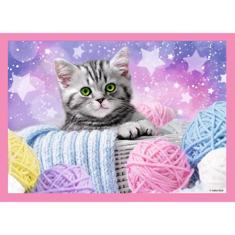 Puzzle - 4w1 (35, 48, 54, 70) - Zabawne kotki - Trefl 34396 Trefl Puzzle Puzzle - 4w1 (35, 48, 54, 70) - Zabawne kotki - Trefl 34396 Trefl Puzzle