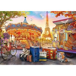 Puzzle - 500 - Wakacje w Paryżu - Trefl 37426 Trefl Puzzle
