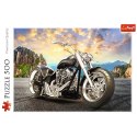 Puzzle - 500 - Czarny motocykl - Trefl 37384 Trefl Puzzle