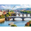 Puzzle - 500 - Praga - Czechy - Trefl 37382 Trefl Puzzle
