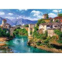 Puzzle - 500 - Stary Most w Mostarze - Bośnia i Hercegowina - Trefl 37333 Trefl Puzzle