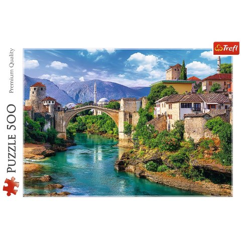 Puzzle - 500 - Stary Most w Mostarze - Bośnia i Hercegowina - Trefl 37333 Trefl Puzzle Puzzle - 500 - Stary Most w Mostarze - Bośnia i Hercegowina - Trefl 37333 Trefl Puzzle