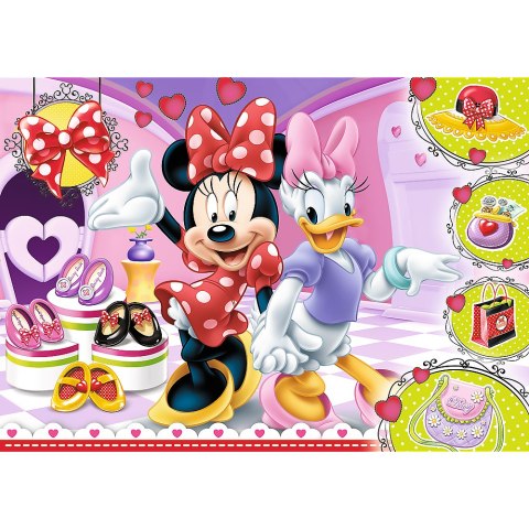 Puzzle - 100 - Myszka Minnie i błyskotki - Trefl 14820 Trefl Puzzle Puzzle - 100 - Myszka Minnie i błyskotki - Trefl 14820 Trefl Puzzle