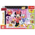 Puzzle - 100 - Myszka Minnie i błyskotki - Trefl 14820 Trefl Puzzle